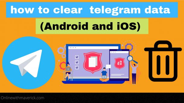 how to clear telegram data