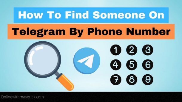 how to find someone on telegram by phone number