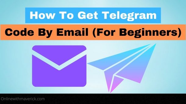 how to get telegram code by email