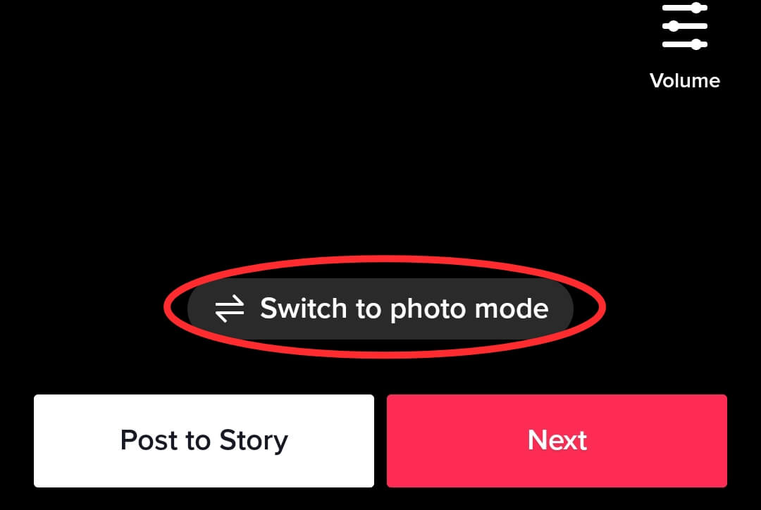 switch between modes