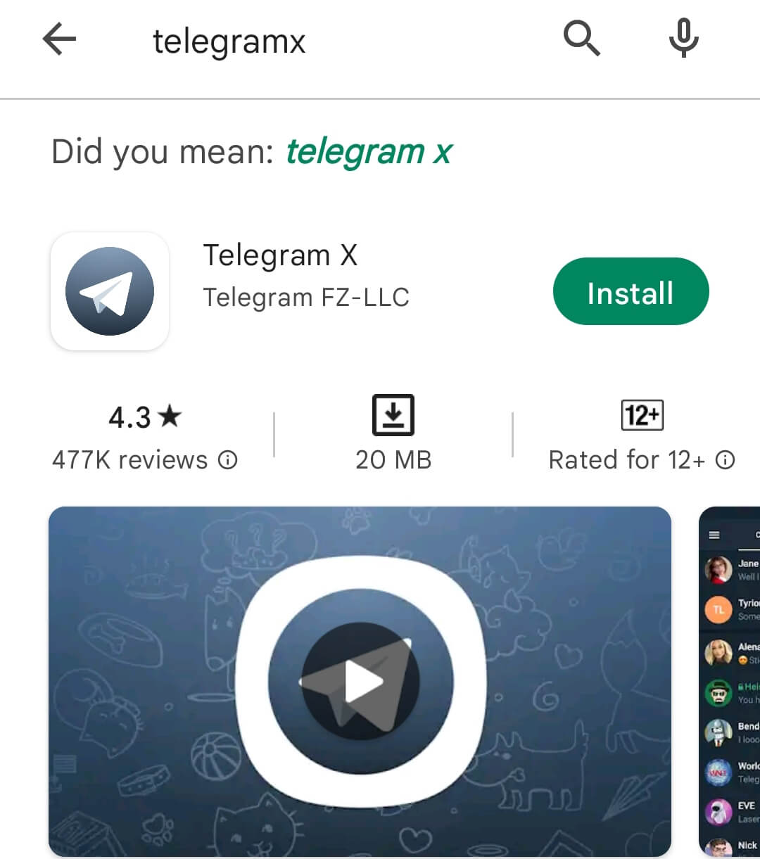 telegramX