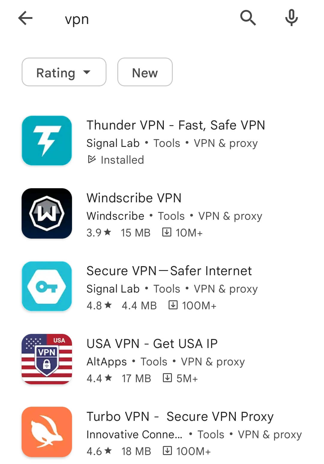 download VPNs