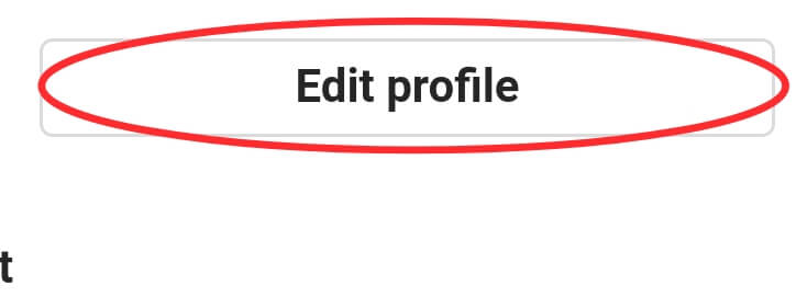 edit profile on instagram