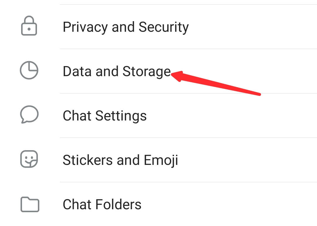 data storage on telegram