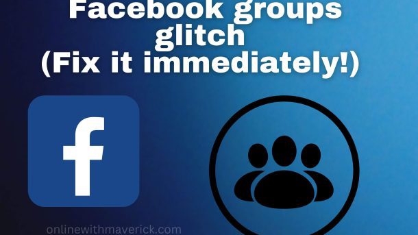 Facebook groups glitch