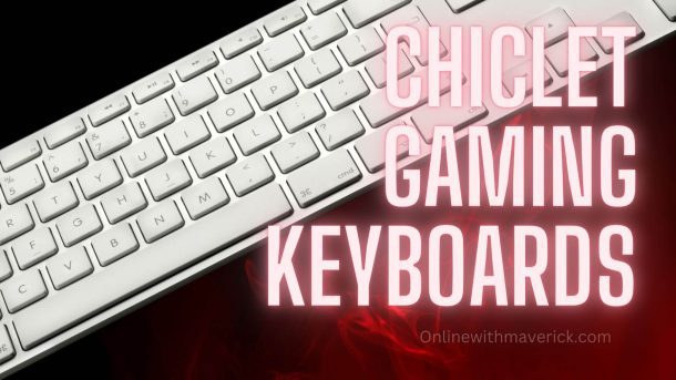 Chiclet gaming keyboard